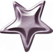 No Tricks, Just Treats-Purple Metal Star