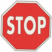 Speed Zone Elements Kit- Stop Sign