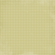 My Baptism- Light Green Houndstooth Paper