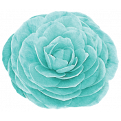 Simple Pleasures- Bluegreen Rose