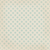 Sweet Valentine - Big Blue Polka Dots Paper