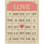 Sweet Valentine- Love Bingo Card
