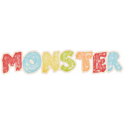 Lil Monster- Monster Wordart