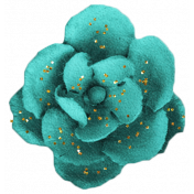 Enchanted- Teal Rose