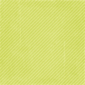 At The Beach- Green Stripes Paper