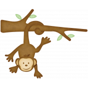 Oh Baby, Baby- Monkey Hanging On A Limb