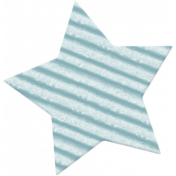 Space Explorer- Cardboard Star Light Blue 