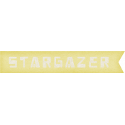 Space Explorer- Star Gazer Label 