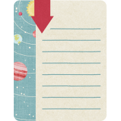 Space Explorer - Solar System Card 3x4