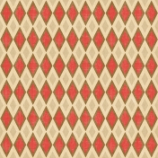 Oh Baby Baby- Red & Tan Argyle Paper