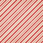 Christmas In July- Paper- Red Stripes