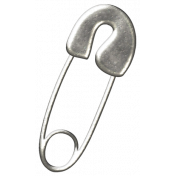 Oh Baby, Baby- Safety Pin Charm