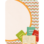 School Fun- Journal Card- Books