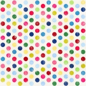 Rainbow Polka Dots Paper