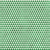 Geometric 23 Paper- Dark Green & White