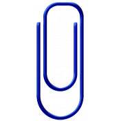 Blue Paper Clip 02