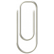 White Paper Clip