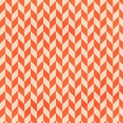 Chevron 10 Paper- Coral & White