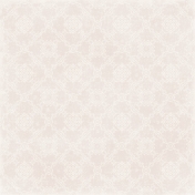 Damask 11 Paper- White