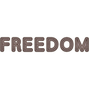 Freedom Word Art (Marines)