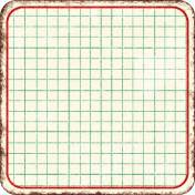 Cambodia Grid Tag- Square Rounded Corners Grunge