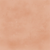 Laundry Dark Peach Polka Dot Paper