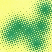 Halftone Paper- Yellow & Green