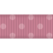 Thin Ribbon- Polka Dots 02- Pink