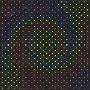 Neon- paper black dots