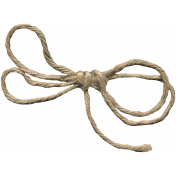 Khaki Scouts Rope Bow