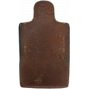 Khaki Scouts Leather Pocket