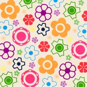 Brighten Up- Floral Paper