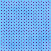 Brighten Up Paper- Polka Dot- Blue & Purple