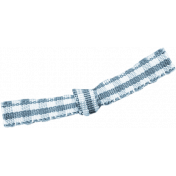 Venice Ribbon- Blue Gingham