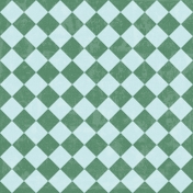 Argyle 02 Paper- Blue & Teal Paper