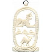 Egypt Ivory- Sphnix & Camel Charm