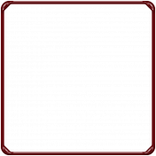 Egypt Wire Frame - Red 3x3