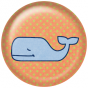 Oceanside Flair- Whale