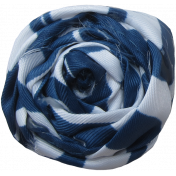 At The Farm Fabric Flower- Blue