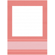 Garden Bunny- Textured Frame