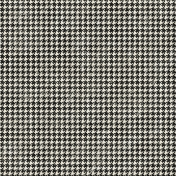 Houndstooth 01- Black & White