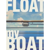 Cruising Journal Cards- Float My Boat