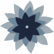 Cruising Elements- Blue Flower