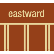 Road Trip- Eastward Label