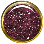 Bedouin Glitter Brad- Purple 2