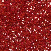 Birds in Snow Glitter - Red