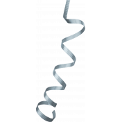 Merry & Bright Curling Ribbon - White 3