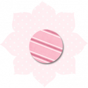 Light Pink Polka Dot Flower