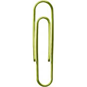 Paper Clip- Green