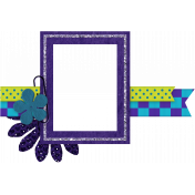 Purple & Blue Frame Cluster